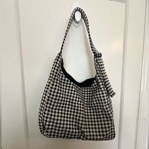Baggu Gingham Nylon Shoulder Bag